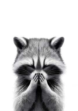 Funny Raccoon