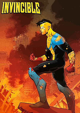 Invincible Comic Book Cover Art