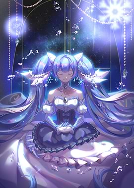 Girl in Winter Wonderland