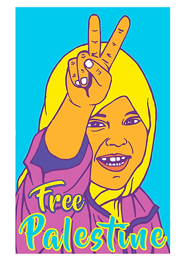 Free Palestine Illustration