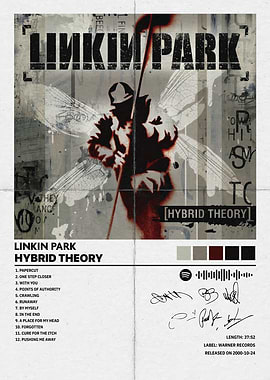 Linkin Park Hybrid Theory Album Cover