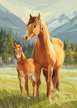 Horse Family