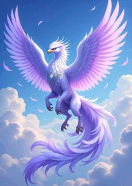 Lavender Phoenix Rising