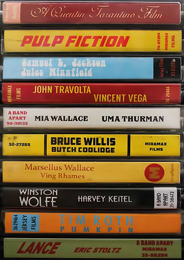Pulp Fiction Cassette Tape Collection