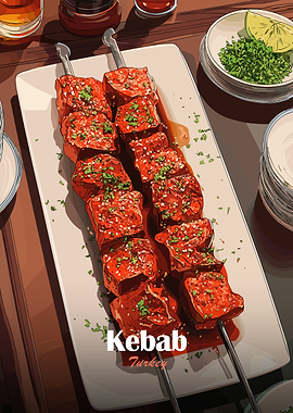 Turkish Kebab Skewers