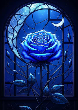 Blue Rose Window
