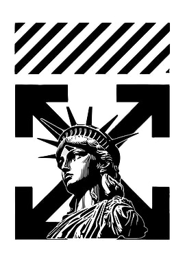 Statue of Liberty Off-White Style