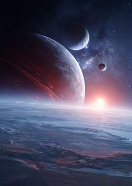 Planetary Alignment in Deep Space