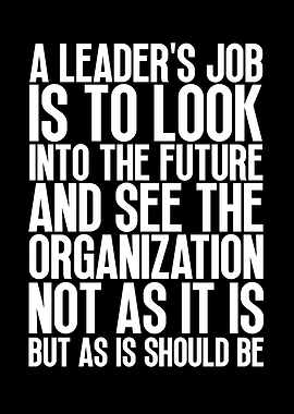 Leadership Quote: Future Vision