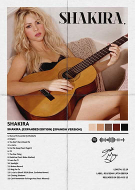Shakira Album Cover Art