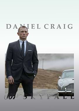 Daniel Craig as James Bond Skyfall