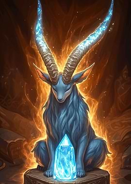 Mystical Goat Crystal