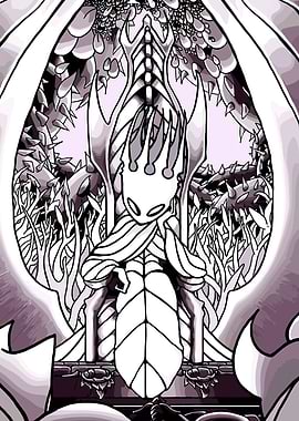 Hollow Knight Pale King Illustration
