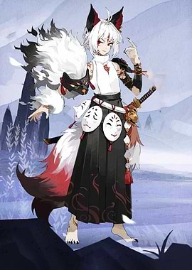 Fox Spirit Character Art