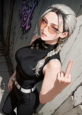 Anime Girl with Attitude