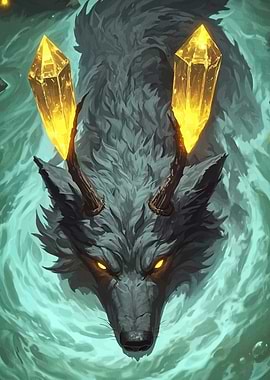 Crystal Horned Wolf Water