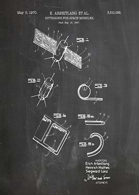 Outrigger for Space Missiles Patent
