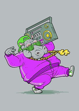 Hip Hop Hippo