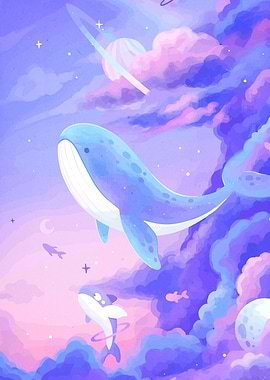 Whale Space Dreamscape