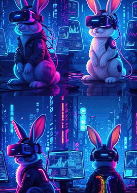 Cyberpunk Rabbits Trading