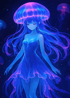 Jellyfish Girl Anime
