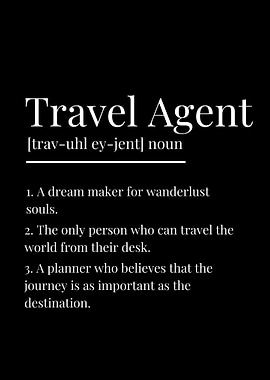 Funny Travel Agent Definition