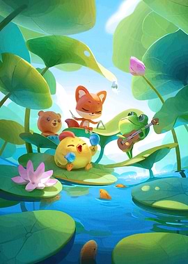 Animals Musical Performance Lily