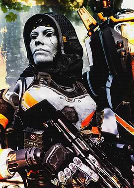 Titanfall 2 Ash Character Portrait