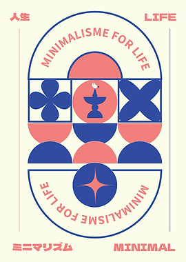 Minimalism for Life Geometric Minimalist Art