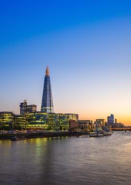 London Skyline at Dusk