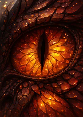 Dragon Eye Close-Up