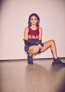 Selena Gomez Puma Fashion Portrait