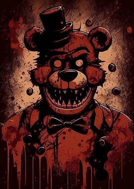 Creepy Freddy Fazbear Portrait
