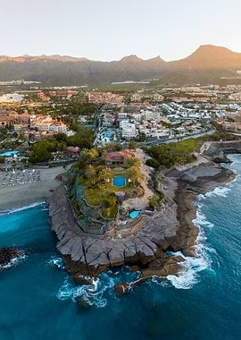 Coastal Resort Aerial View
