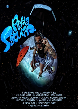 Playa Saturno Album Cover Art