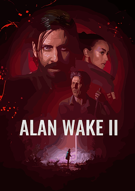 Alan Wake II Poster Art
