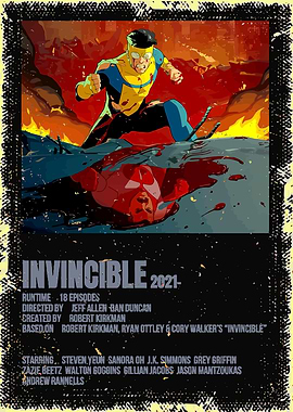 Vintage Invincible 2021 Series Poster