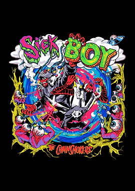 Sick Boy - The Chainsmokers Artwork