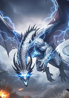 Dragon Animal Lightning
