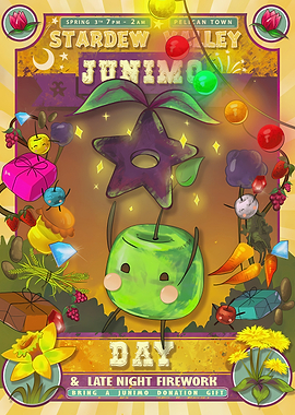 Stardew Valley Junimo Day Poster