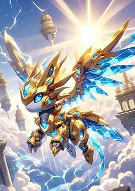 Mechanical Dragon Crystals