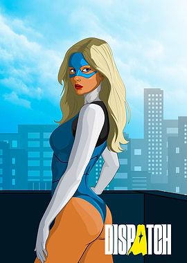 Dispatch blonde blazer art