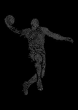 Basketball Player Silhouette