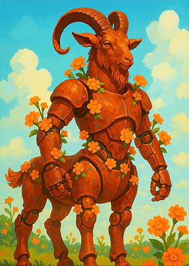 Armored Ram Centaur Flowers