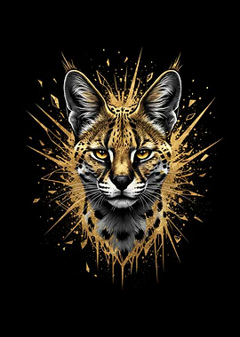 Serval of the Golden Splinter Burst