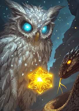 Owl Snake and Starry Magic