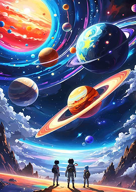 Astronauts alien planet