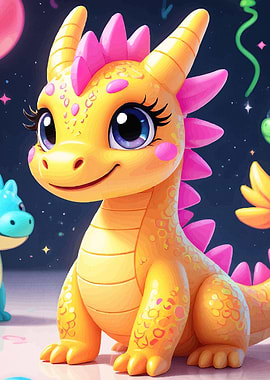 Cartoon Dragon Decorations