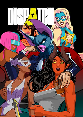 Dispatch Diverse Characters poster