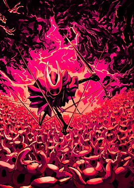 Hollow Knight Hornet Digital Art